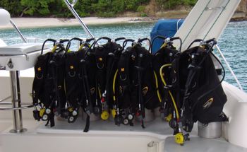 scuba diving equipment image