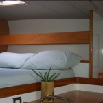 our sailing catamaran charter bedroom