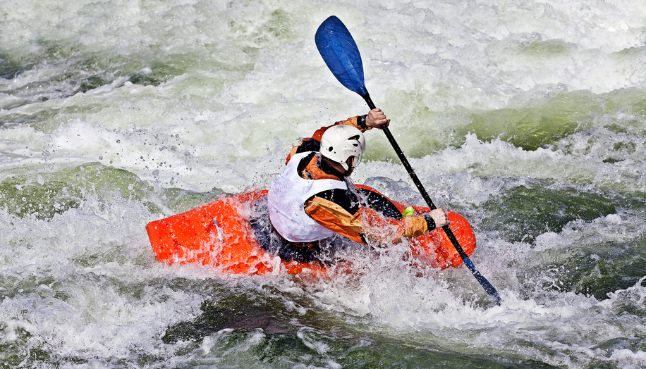 kayaking